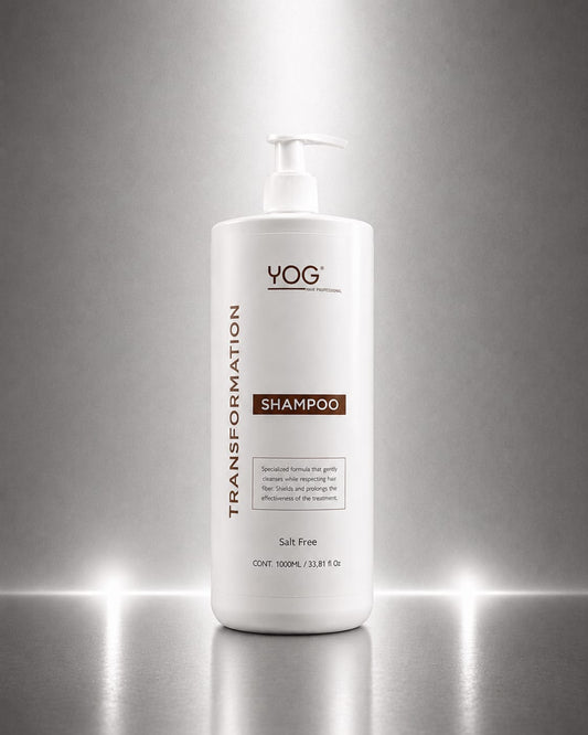 YOG TRANSFORMATION SHAMPOO 1000ML - SALT FREE & FRIZZ CONTROL