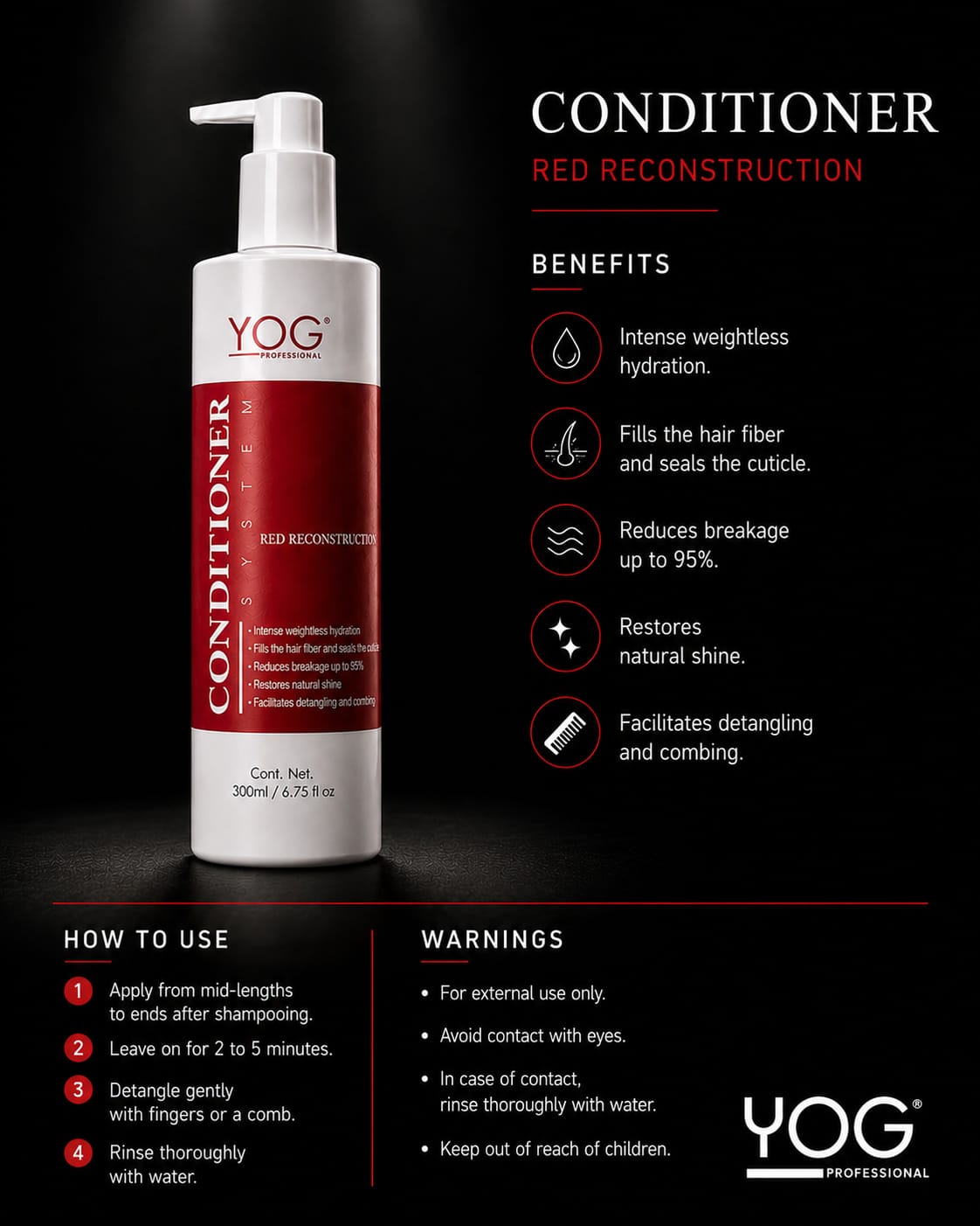 RED RECONSTRUCTION CONDITIONER
